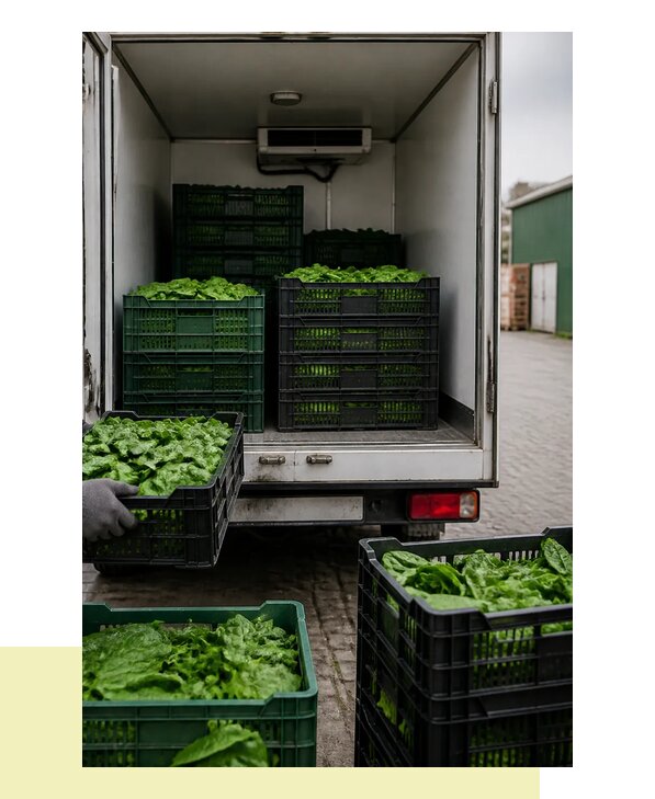 Перевозка шпината в Норильск с сохранением свежести продукции
